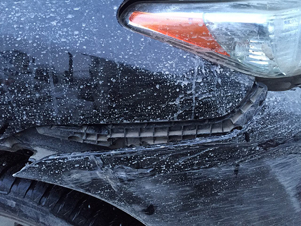 Toyota Highlander пострадал, &quot;вылечили&quot;