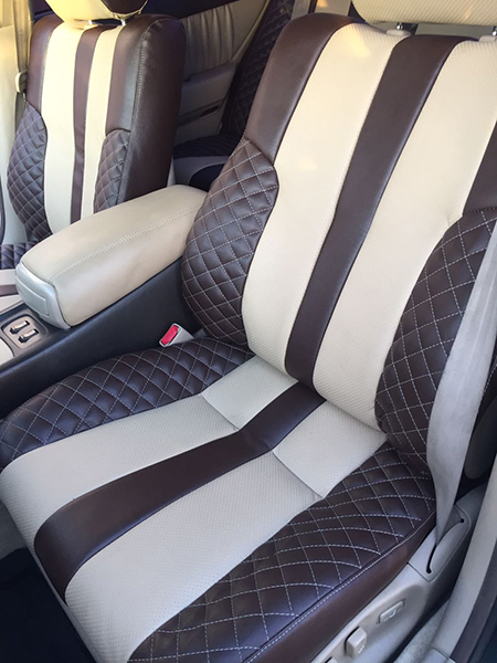 Очень шустро перетянули салон Lexus GS300
